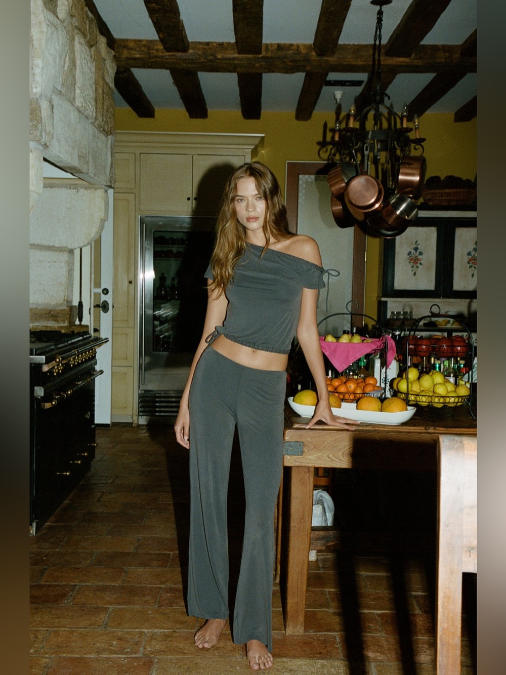NWT Simi Pant in Charcoal by With Jéan size medium